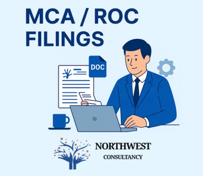 MCA and ROC Filings Services at North West Consultancy
